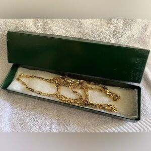 Monet - Gold Tone - 36 inch chain - like new - barely ever worn